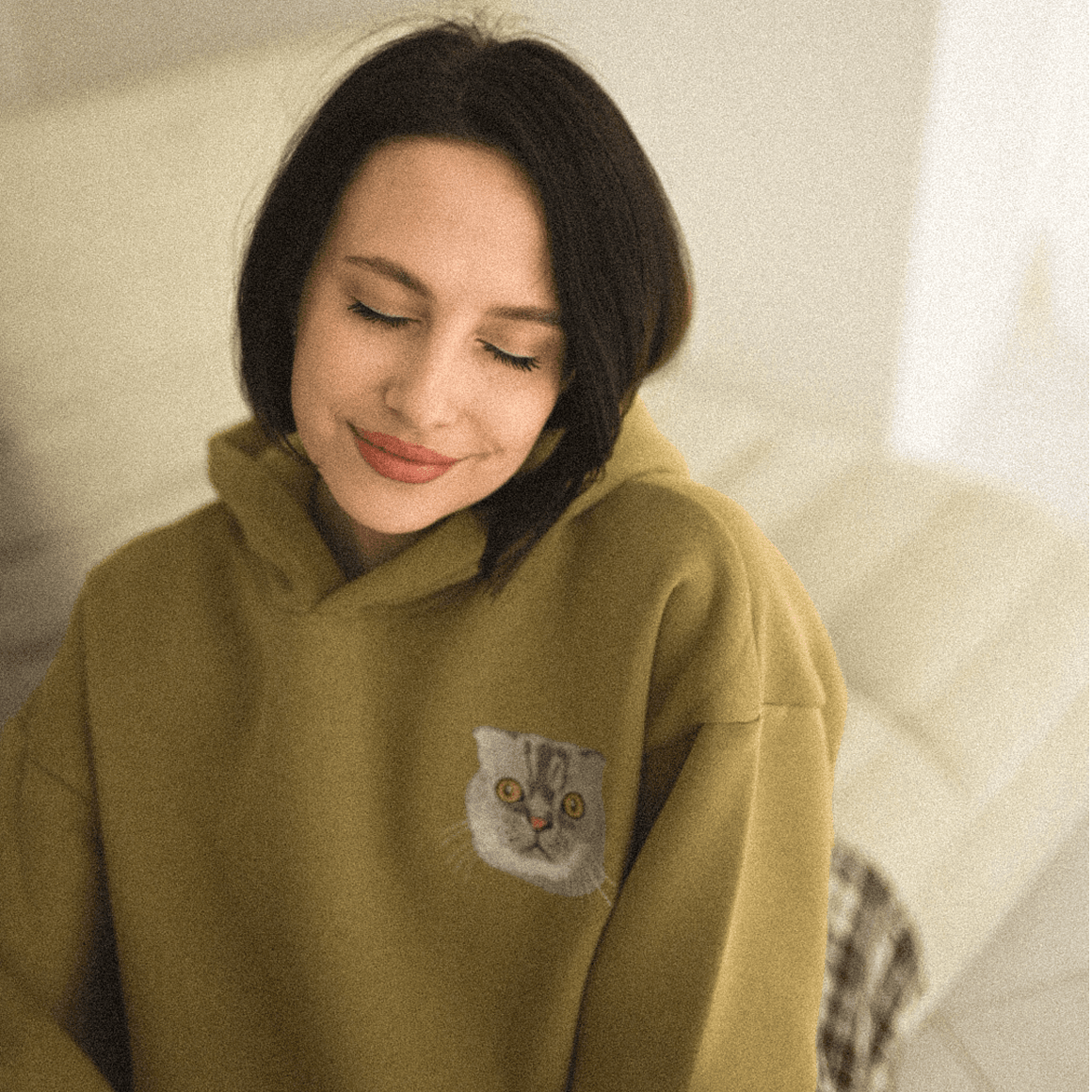 худи с мордашкой в подарок